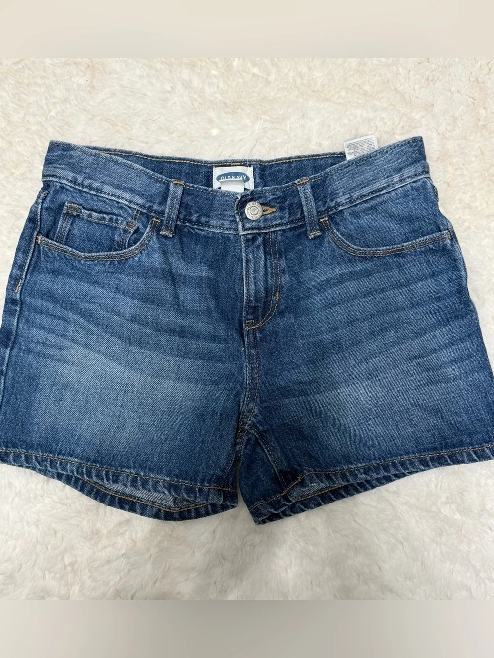 Old Navy Blue Denim Mid-Rise Women's Shorts